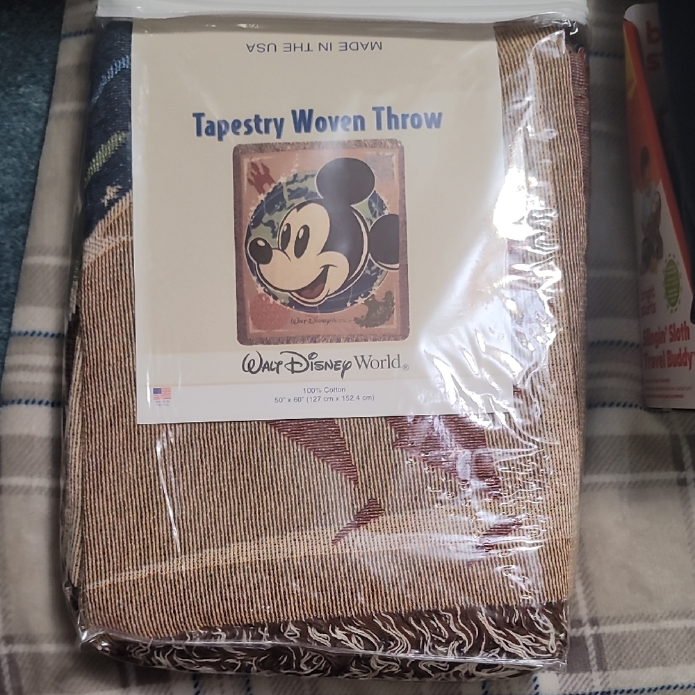 Disney Mickey Mouse Tapestry Throw Blanket